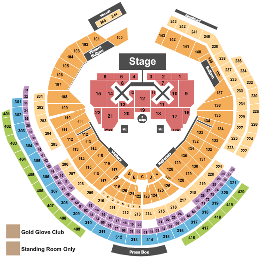 Nationals Park Breezy Bowl Seating Chart